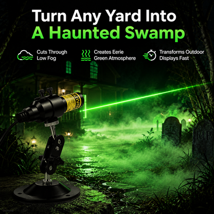Gravemire™ Laser Swamp Projector