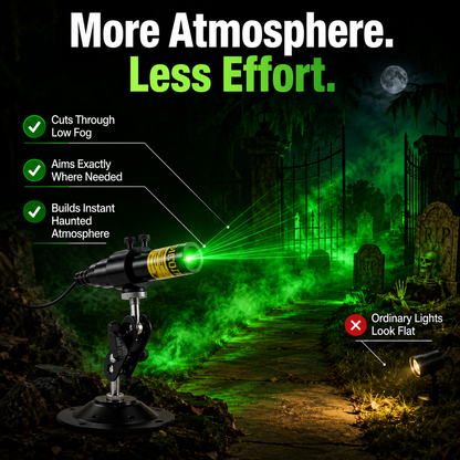 Gravemire™ Laser Swamp Projector