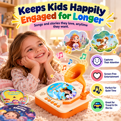 WonderSpin™ Kids' Music & Story Player