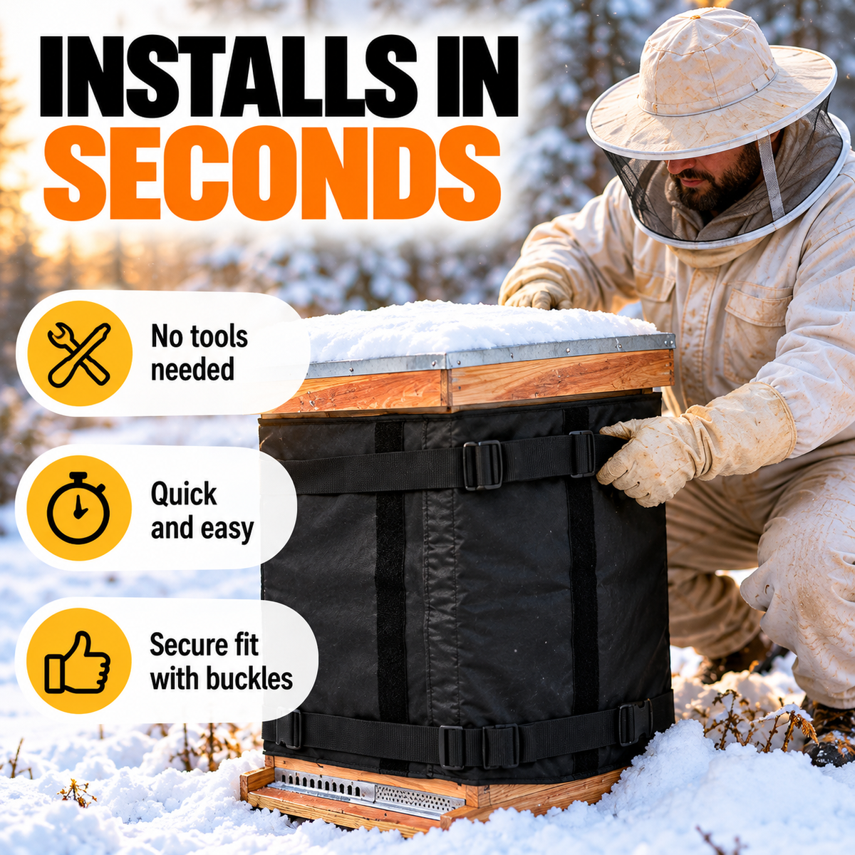 HiveArmor™ Winter Hive Wrap