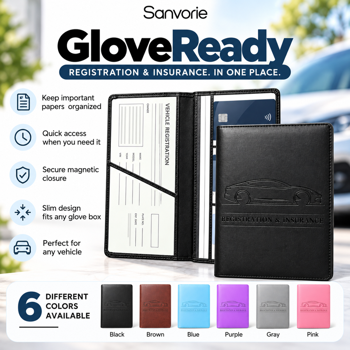 DriveReady™ – Registration & Insurance Organizer