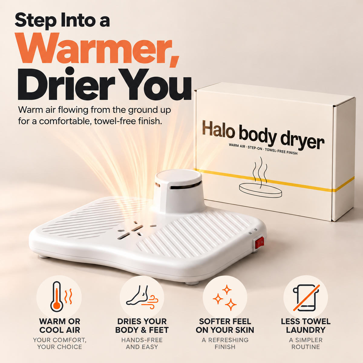 BreezeStep Body Dryer